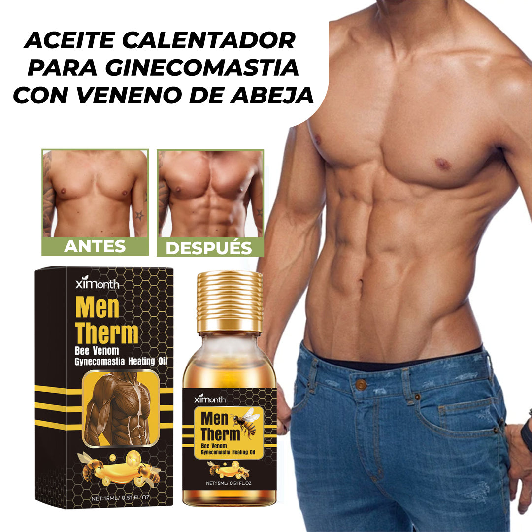 👨⚕️ ACEITE DE CALEFACCIÓN PARA GINECOMASTIA 💥