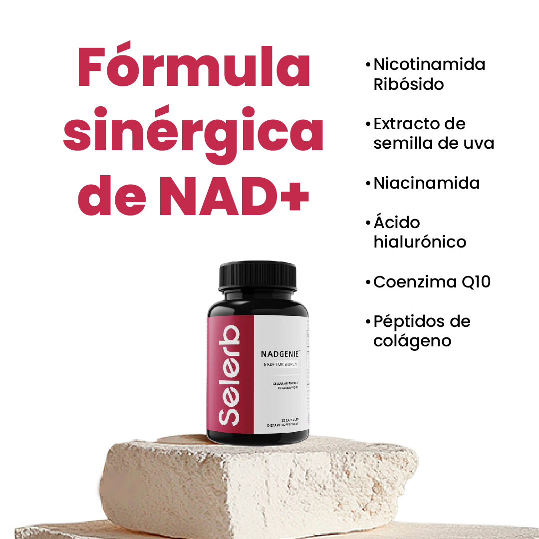 NADGENIE – NAD+ XTREME™ COMPLEX PARA MUJERES