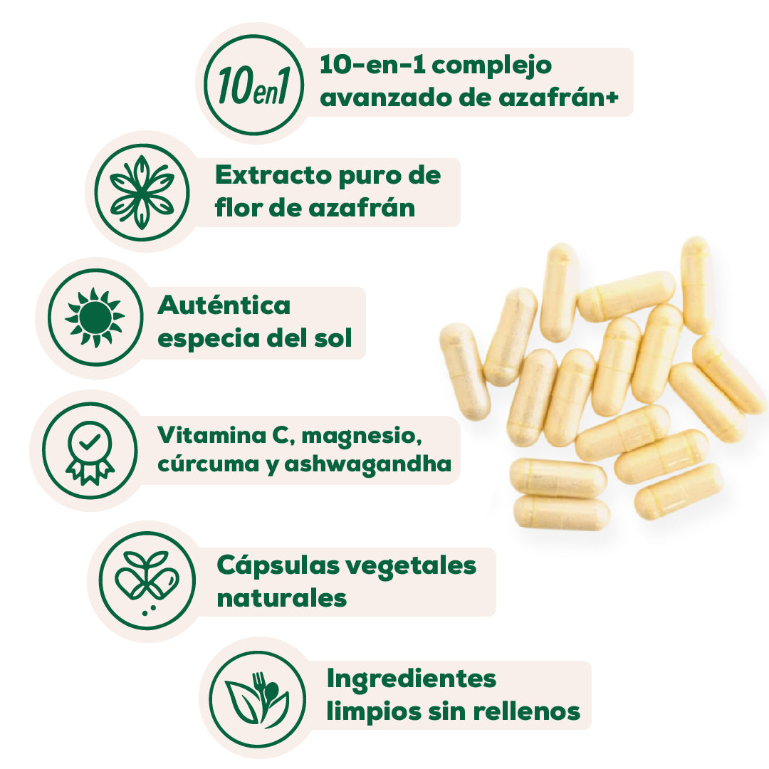 SAFFRON+ ADVANCED FÓRMULA 10 EN 1
