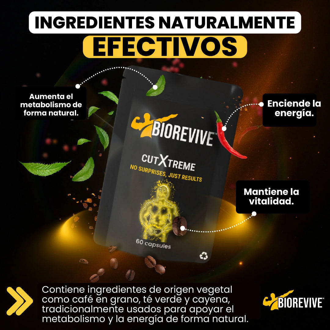 QUEMADOR TERMOGÉNICO CUT-XTREME