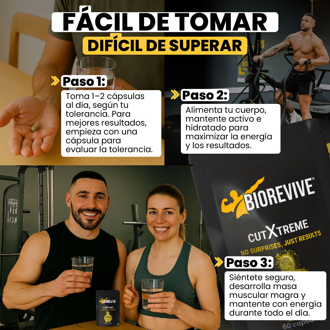 QUEMADOR TERMOGÉNICO CUT-XTREME