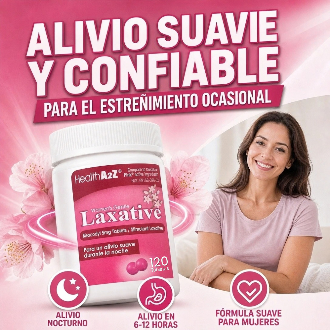 LAXATIVE LAXANTE SUAVE PARA ALIVIO EFECTIVO DEL ESTREÑIMIENTO FEMENINO