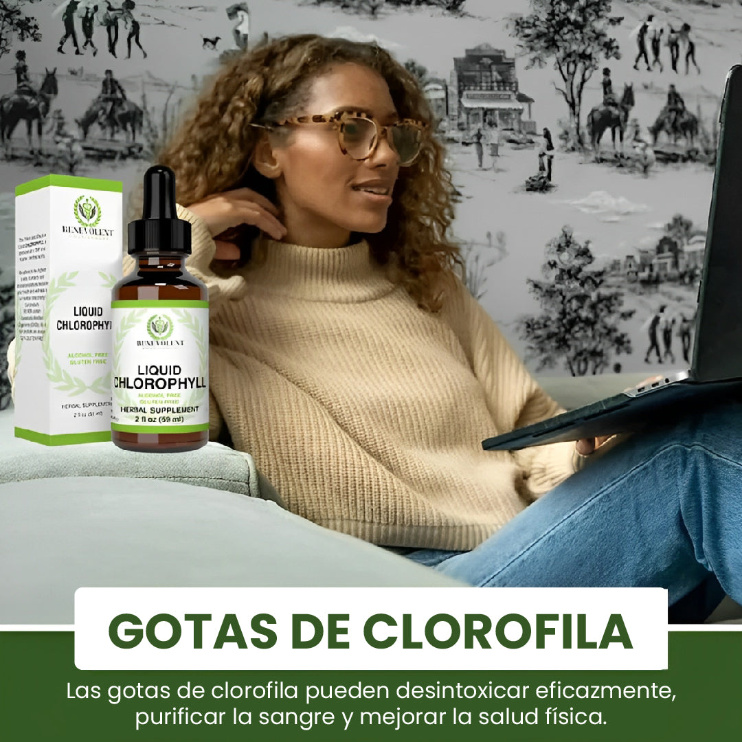 GOTAS LÍQUIDAS DE CLOROFILA