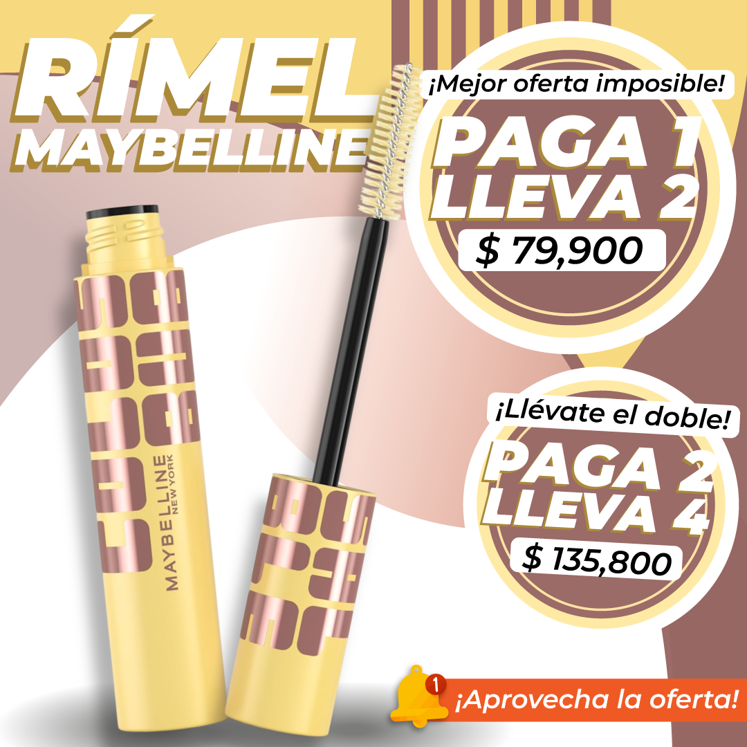 RÍMEL DE PESTAÑAS MAYBELLINE