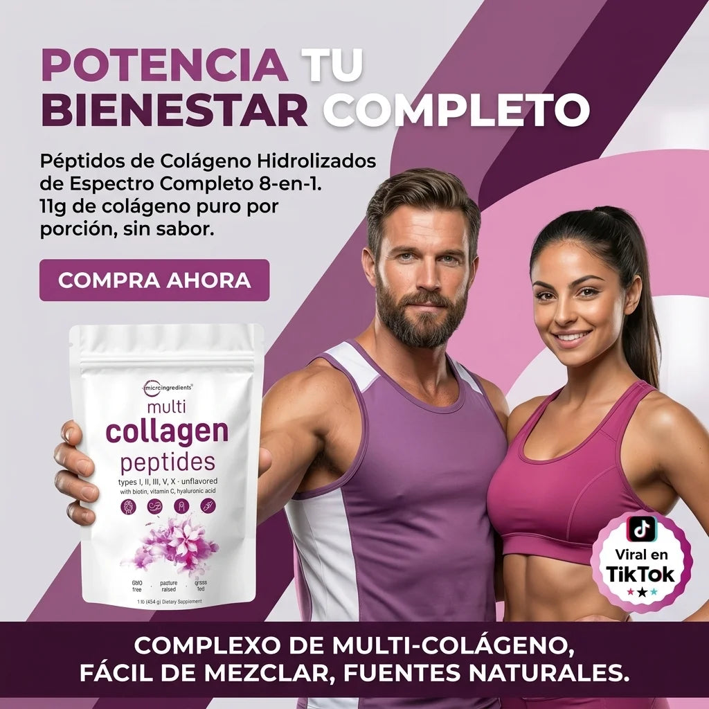PÉPTIDOS DE COLÁGENO HIDROLIZADO EN POLVO MICRO INGREDIENTS