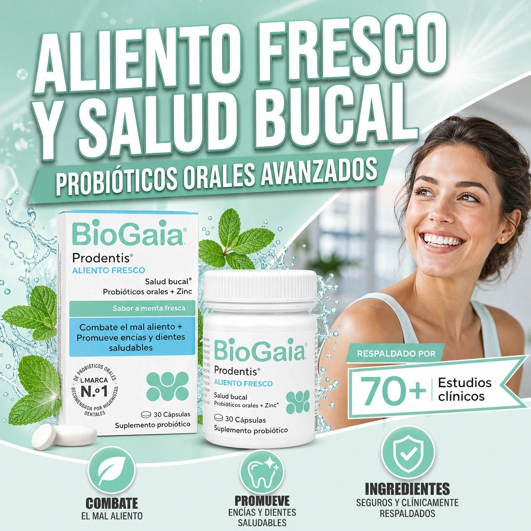 BIO GAIA PRODENTIS ALIENTO FRESCO Y DIENTES SANOS