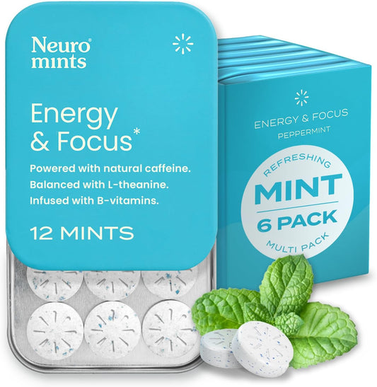 ⚡ NEURO ENERGY & FOCUS MINTS™ POTENCIA TU ENERGÍA MENTAL EN MINUTOS