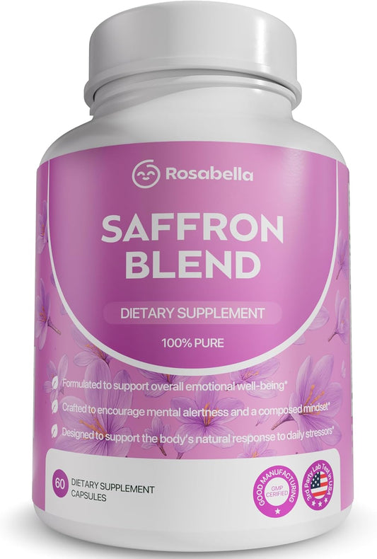 ROSABELLA SAFFRON BLEND – EQUILIBRIO, CLARIDAD Y BIENESTAR NATURAL