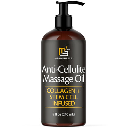 ACEITE DE MASAJE ANTICELULITIS INFUNDIDO CON COLÁGENO Y CÉLULAS MADRE