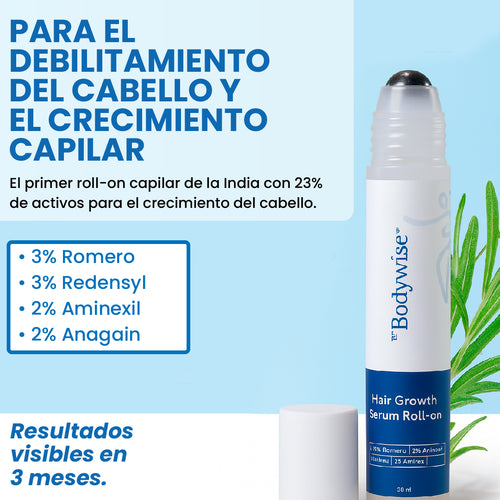 ROLL‑ON DE CRECIMIENTO CAPILAR CON ROMERO