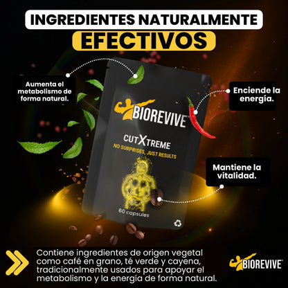 QUEMADOR TERMOGÉNICO CUT-XTREME