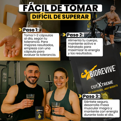 QUEMADOR TERMOGÉNICO CUT-XTREME