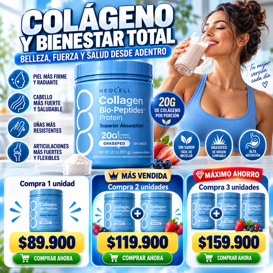 NEOCELL BIOPÉPTIDOS DE COLÁGENO  DE ABSORCIÓN SUPERIOR