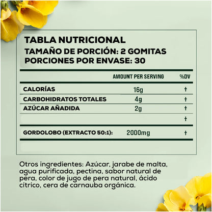 🌿 GOMITAS DE GORDOLOBO BETTERLUNGS™: RESPIRA MEJOR Y MÁS FÁCIL 🌿