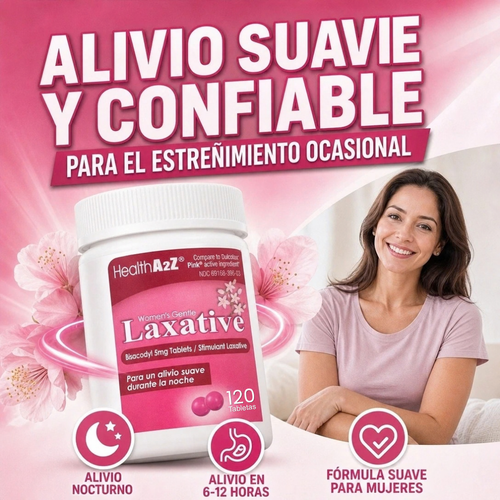 LAXATIVE LAXANTE SUAVE PARA ALIVIO EFECTIVO DEL ESTREÑIMIENTO FEMENINO