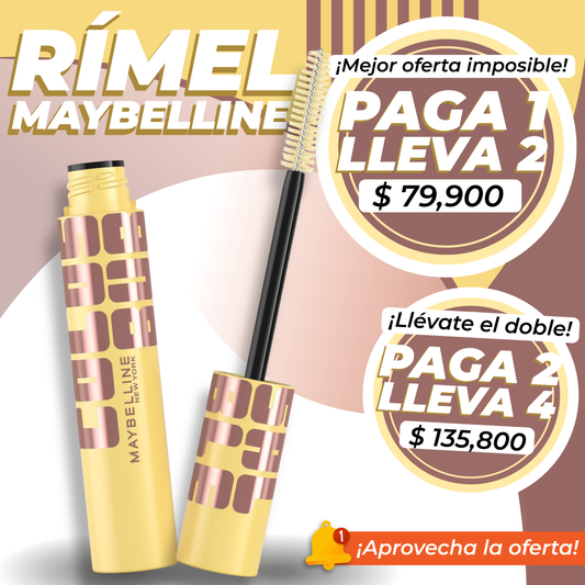 RÍMEL DE PESTAÑAS MAYBELLINE