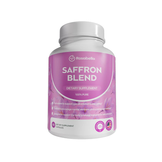 ROSABELLA SAFFRON BLEND – EQUILIBRIO, CLARIDAD Y BIENESTAR NATURAL