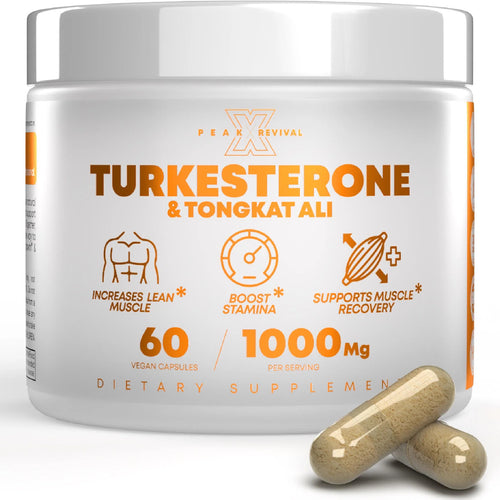 SUPLEMENTO TURKESTERONE & TONGKAT ALI