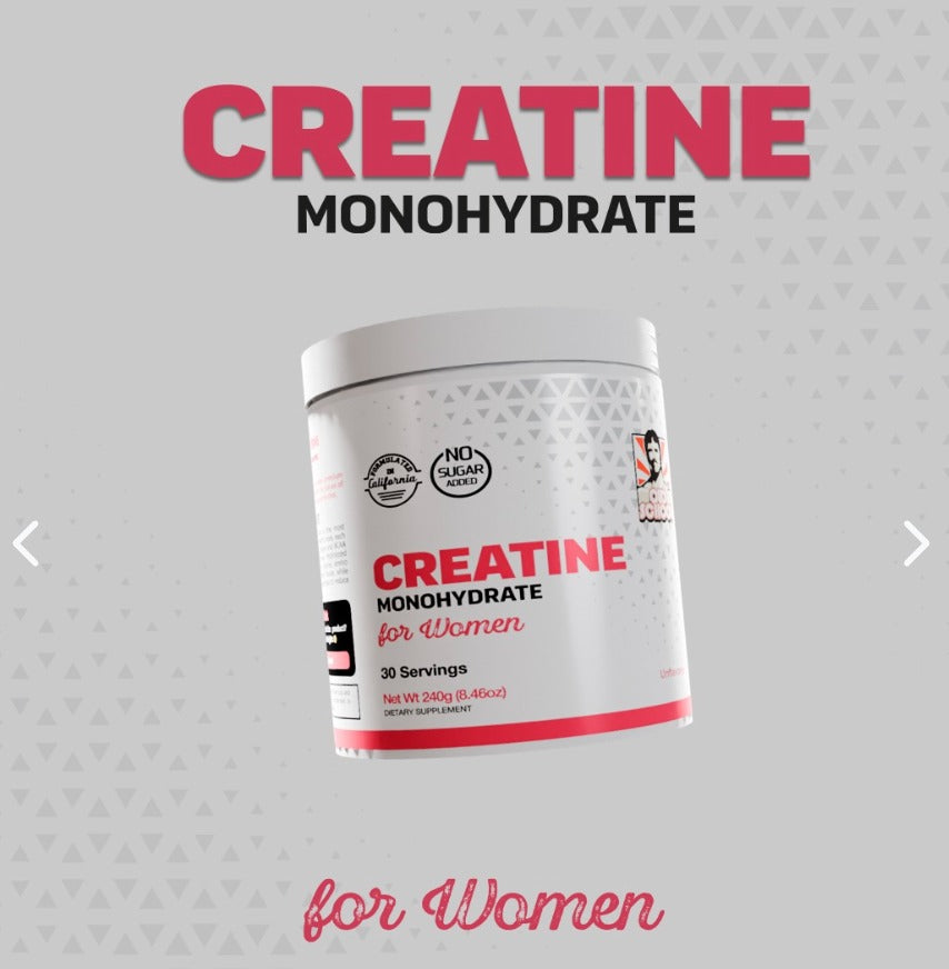 CREATINA MONOHIDRATADA WOMEN - TONIFICA Y RECUPERA TU CUERPO