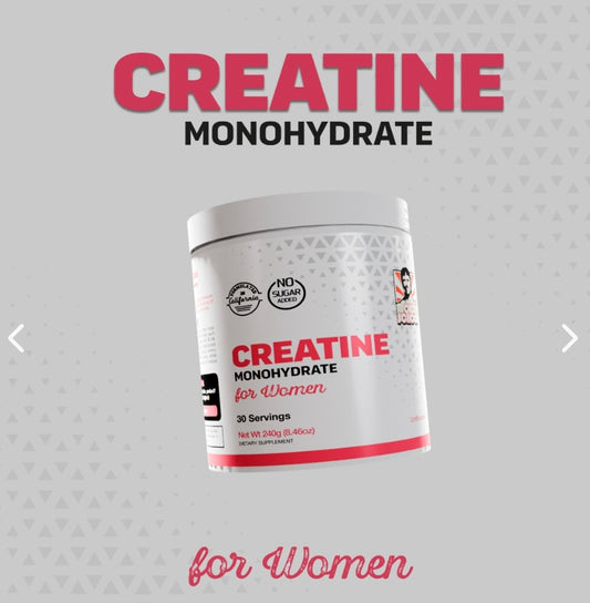 CREATINA MONOHIDRATADA WOMEN - TONIFICA Y RECUPERA TU CUERPO