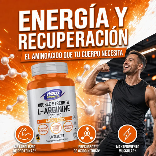 L-ARGININA Y AMINOACIDOS DOBLE FUERZA Y RECUPERACIÓN