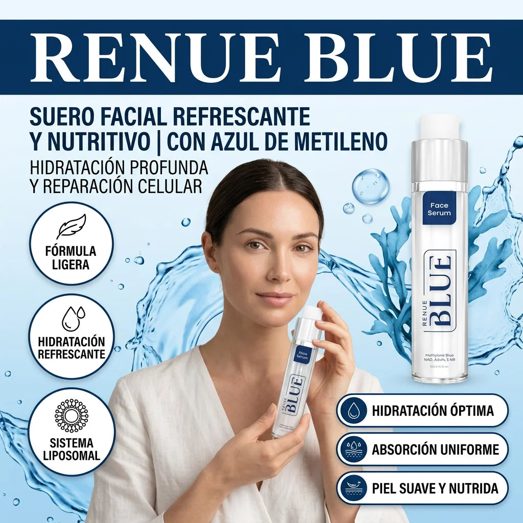 RENUE BLUE REJUVENECIMIENTO E HIDRATACIÓN PARA TU PIEL