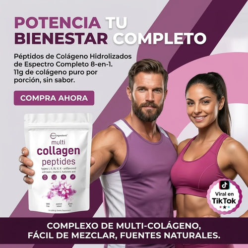 PÉPTIDOS DE COLÁGENO HIDROLIZADO EN POLVO MICRO INGREDIENTS