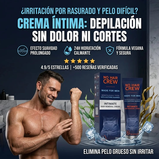 NO HAIR CREW CREMA DEPILATORIA PARA HOMBRES