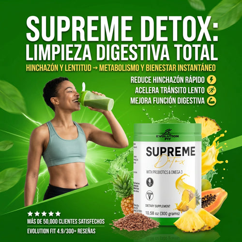 SUPREME DETOX DESINTOXICANTE NATURAL EN POLVO