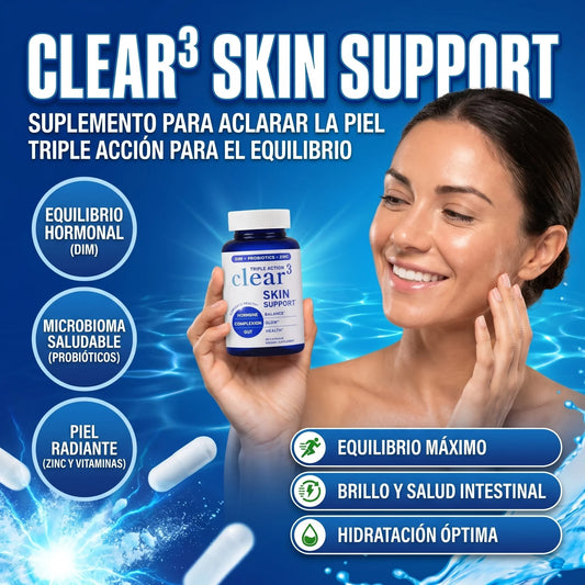 CLEAR SKIN SUPPORT EQUILIBRIO, BRILLO Y SALUD DE LA PIEL
