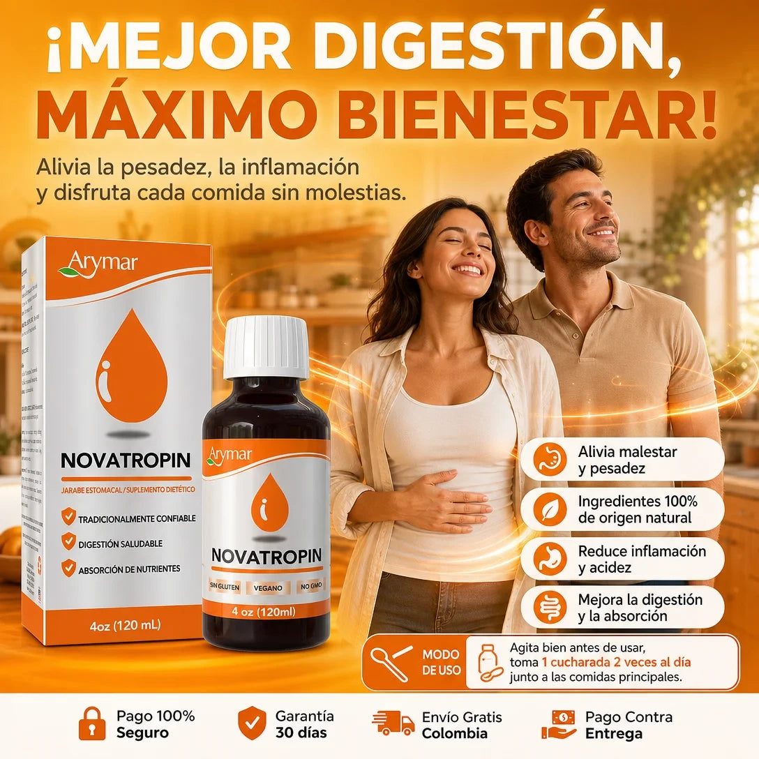 SUPLEMENTO NOVATROPIN MÁXIMA SALUD DIGESTIVA
