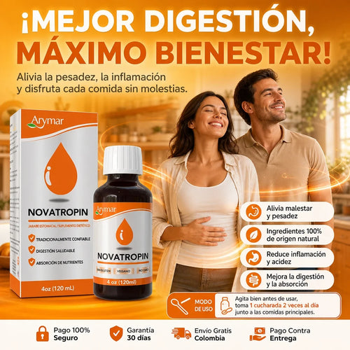 SUPLEMENTO NOVATROPIN MÁXIMA SALUD DIGESTIVA