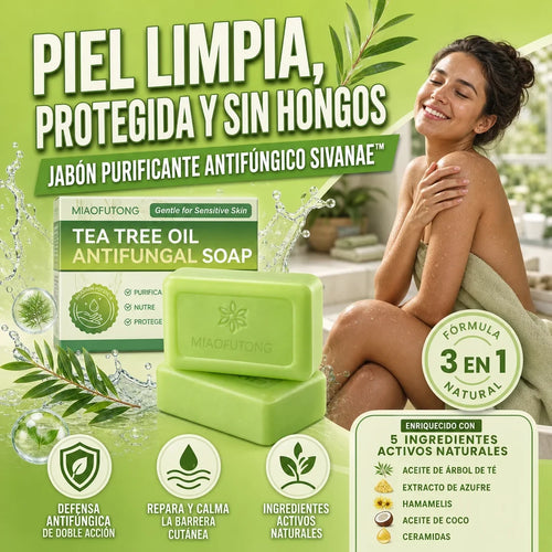 JABÓN ANTIFÚNGICO PURIFICANTE, ¡FRESCURA QUE TE HACE BIEN!