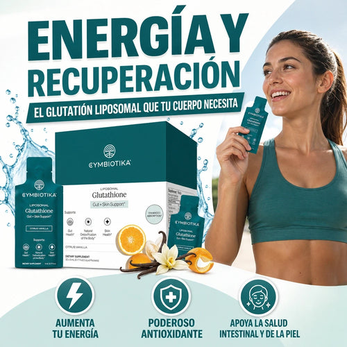 CYMBIOTIKA GLUTATHIONE SUPLEMENTO PARA MÁXIMA ENERGÍA Y LONGEVIDAD
