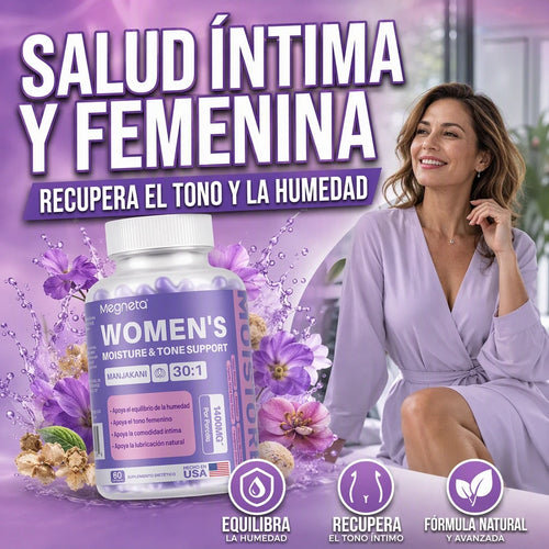 CÁPSULAS PARA SALUD VAGINAL RECUPERA EL TONO Y LA HUMEDAD